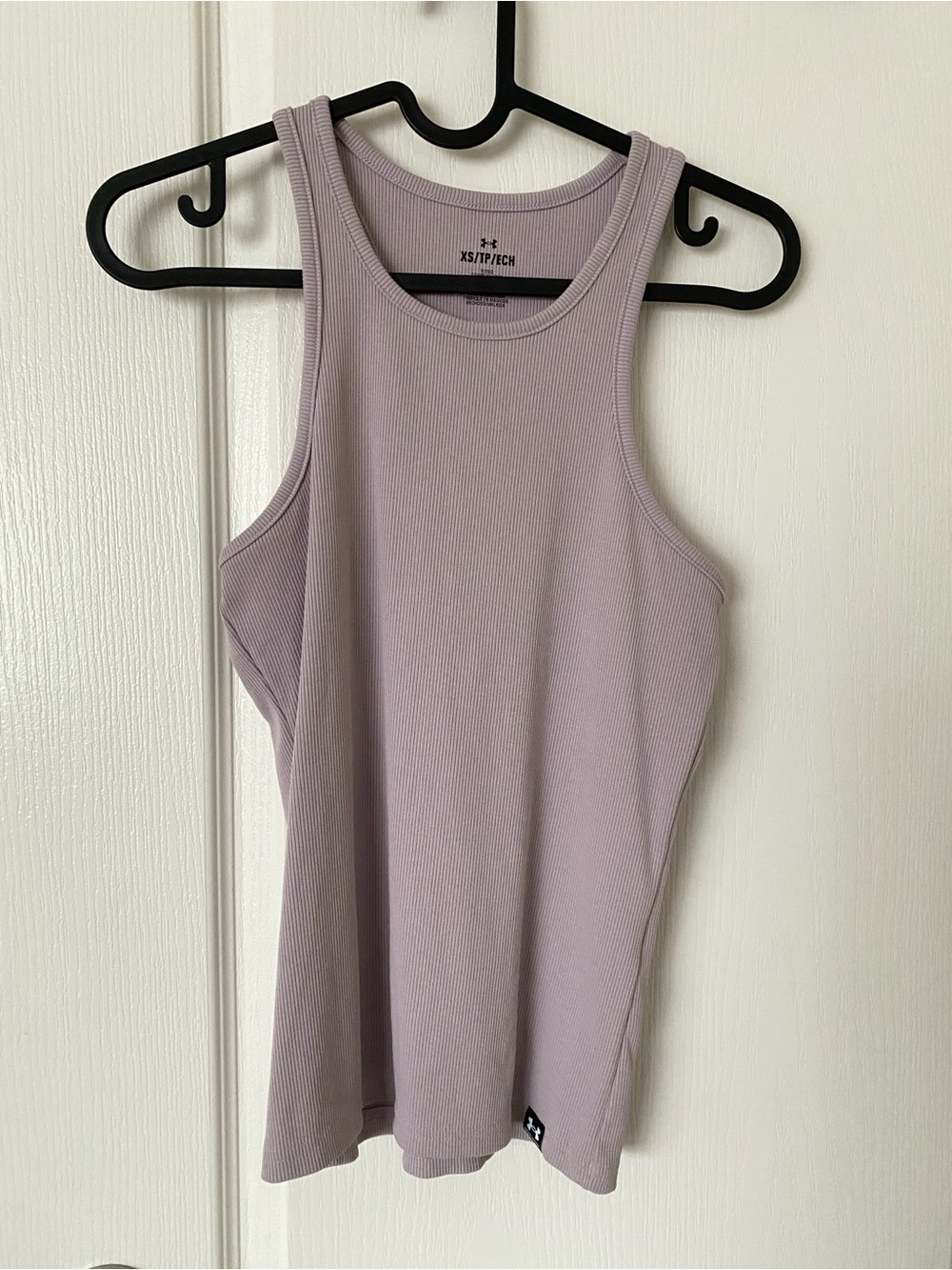 Under Armour Women's Lavender Ribbed Performance Tank
